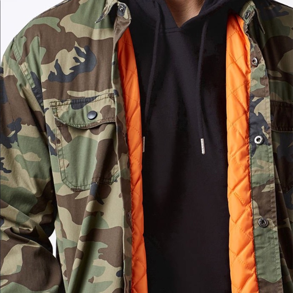 Pacsun Camo Jacket - Picture 5 of 8